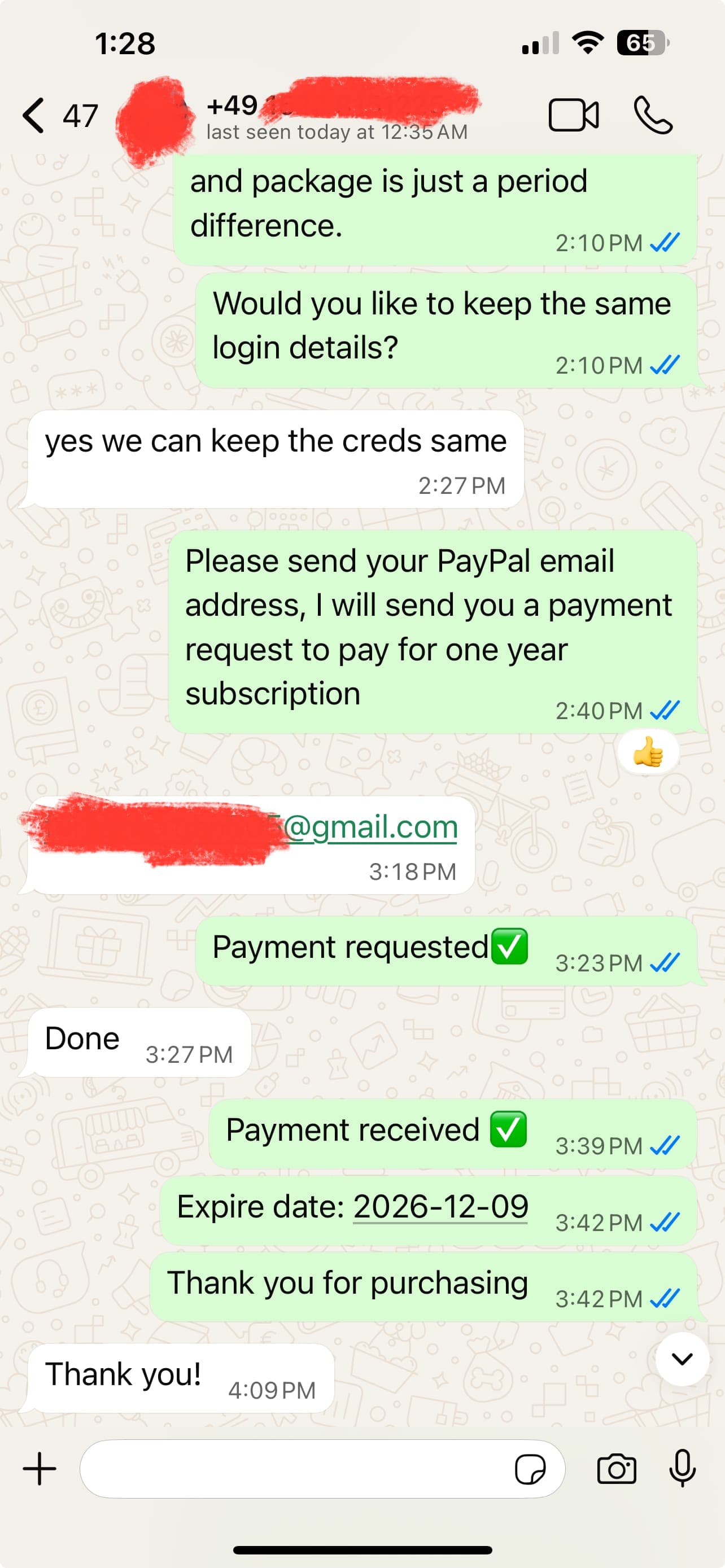 Customer testimonial 6